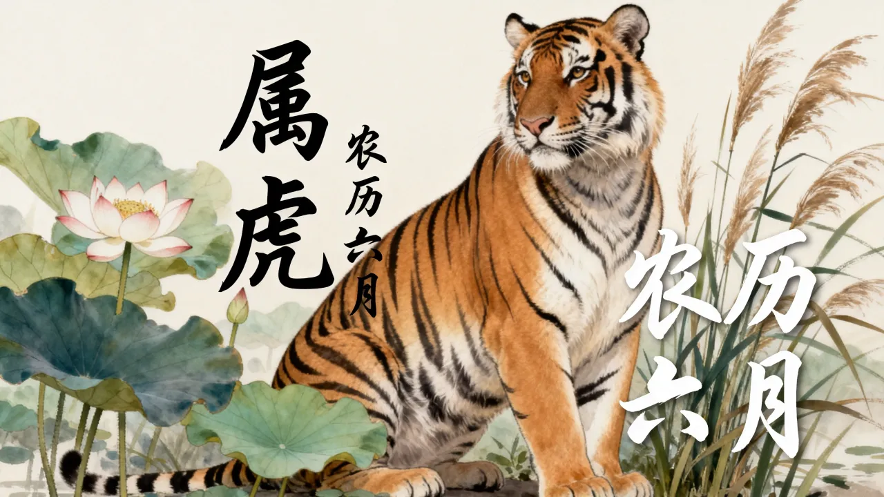 农历6月属虎如何?属虎农历六月份出生的好吗 农历6月属虎如何?属虎农历六月份出生的好吗