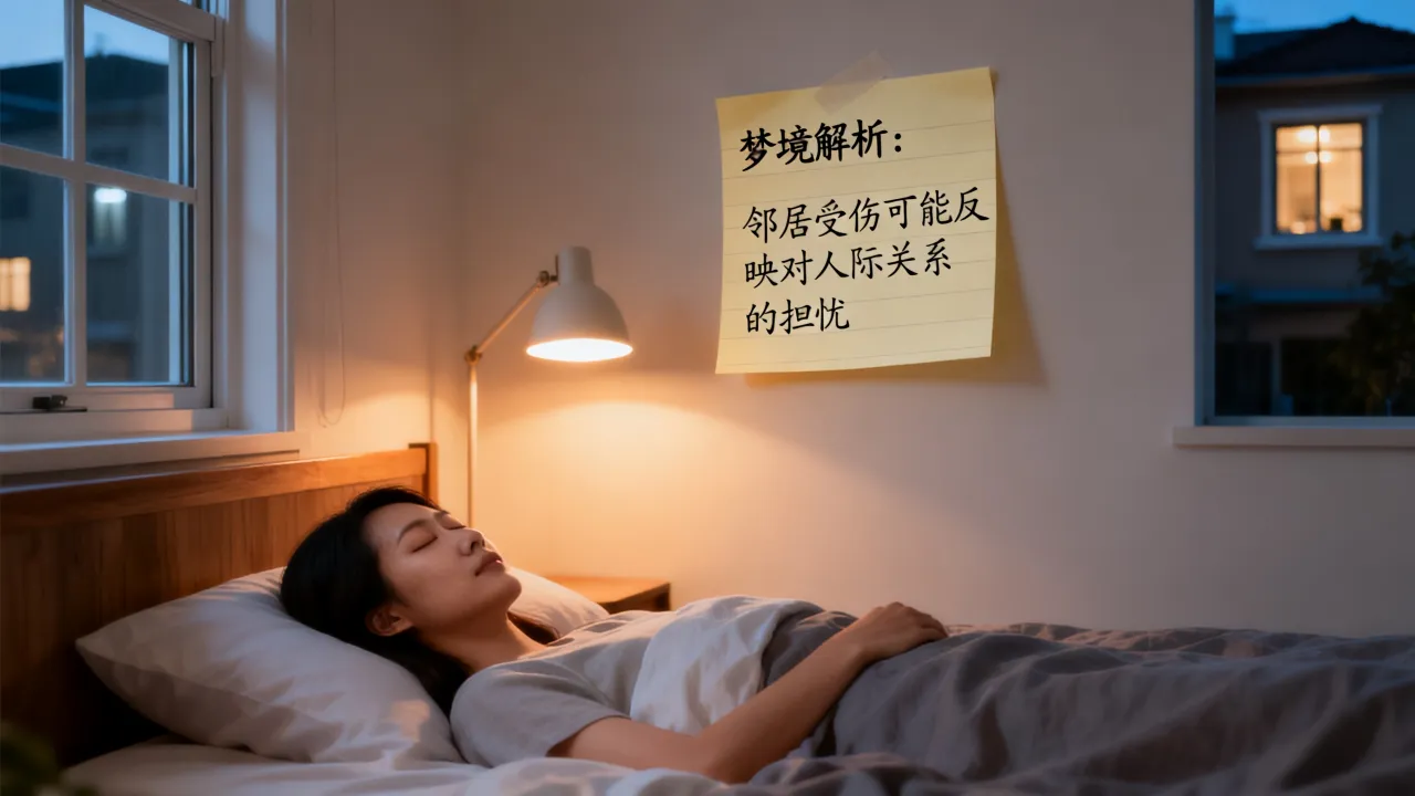 梦到邻居受伤是凶兆还是吉兆，梦到邻居受伤预示什么