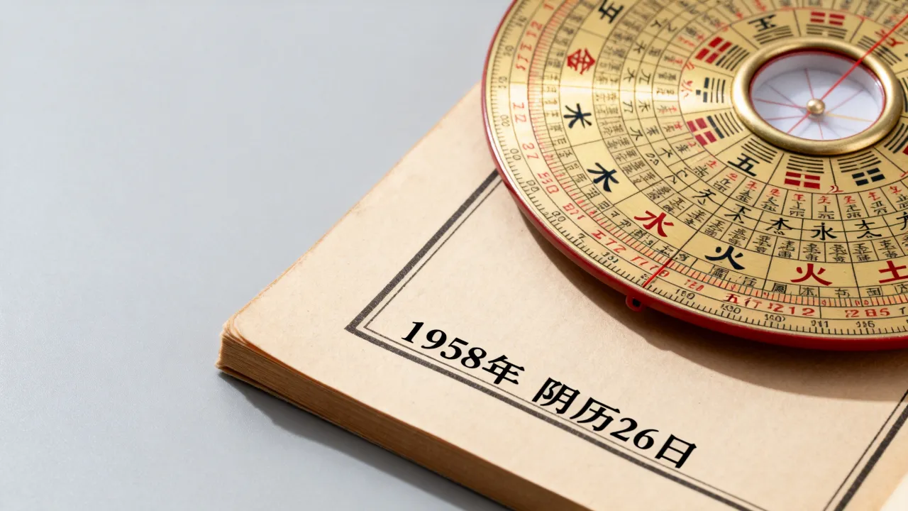 1958年阴历26日是什么命?五行属什么 1958年阴历26日是什么命?五行属什么
