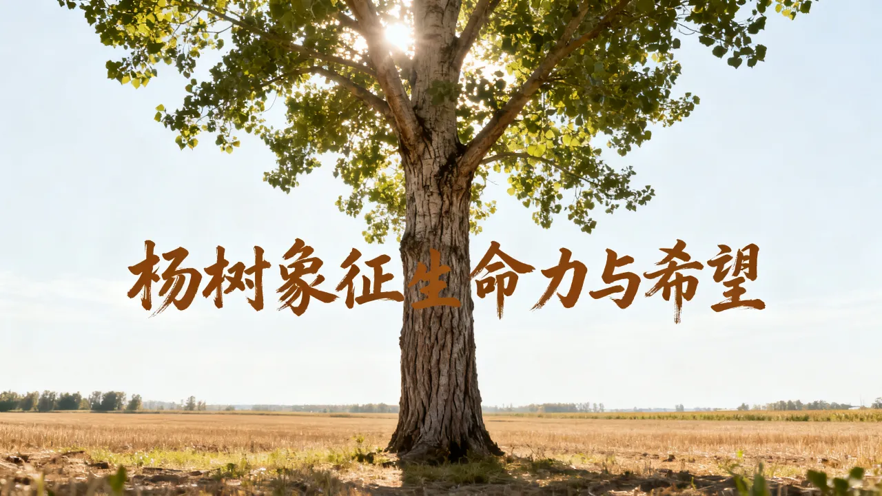 梦到扬树是啥预兆，梦见杨树好不好
