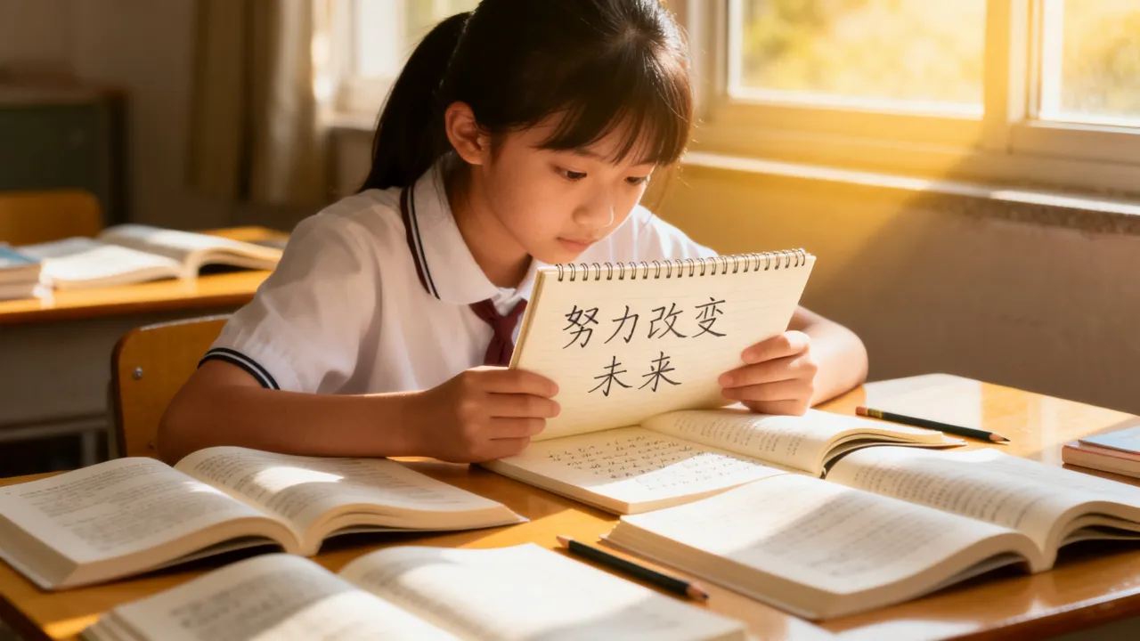 女孩的命运如何，如何通过自身努力改变未来走向？