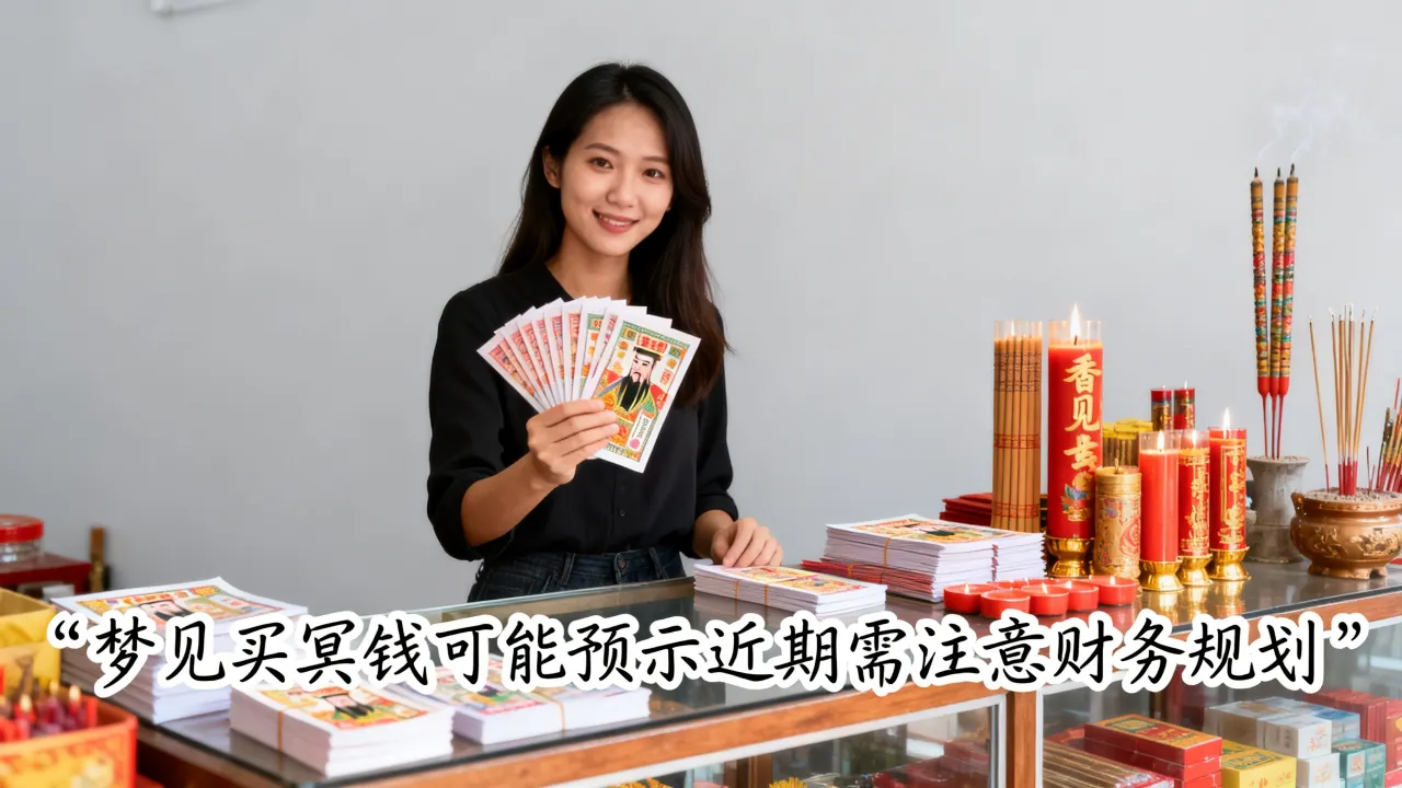 梦到买冥钱意味着什么，梦见买冥钱是什么征兆好不好