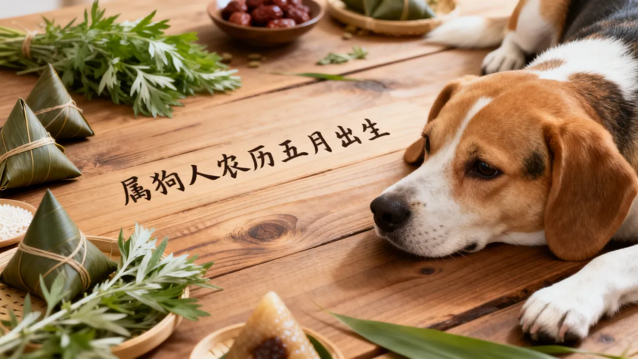 属狗人出生农历5月命好不好？属狗阴历5月出生命运如何