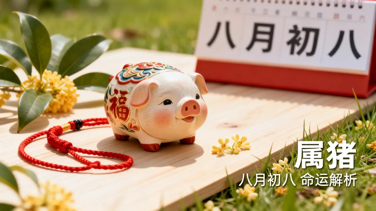 属猪农历八月初八是什么命?,属猪初八出生命运好不好 属猪农历八月初八是什么命?,属猪初八出生命运好不好