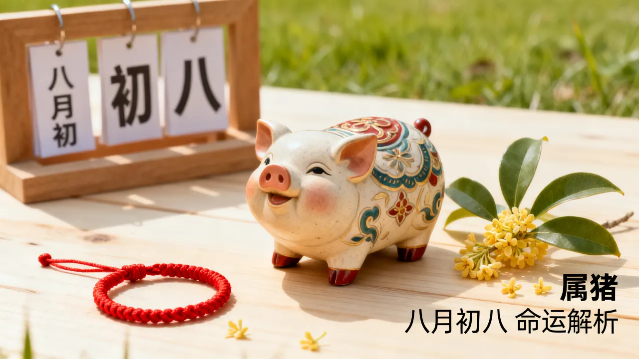 属猪农历八月初八是什么命?,属猪初八出生命运好不好 属猪农历八月初八是什么命?,属猪初八出生命运好不好