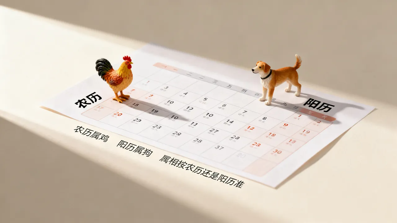 农历属鸡阳历属狗怎么算,属相按农历还是阳历准 农历属鸡阳历属狗怎么算,属相按农历还是阳历准