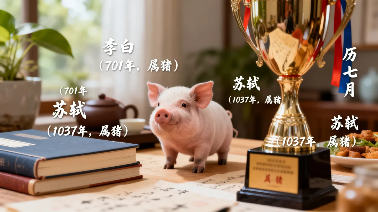 农历7月属猪名人有哪些,阴历七月属猪的名人是谁 农历7月属猪名人有哪些,阴历七月属猪的名人是谁