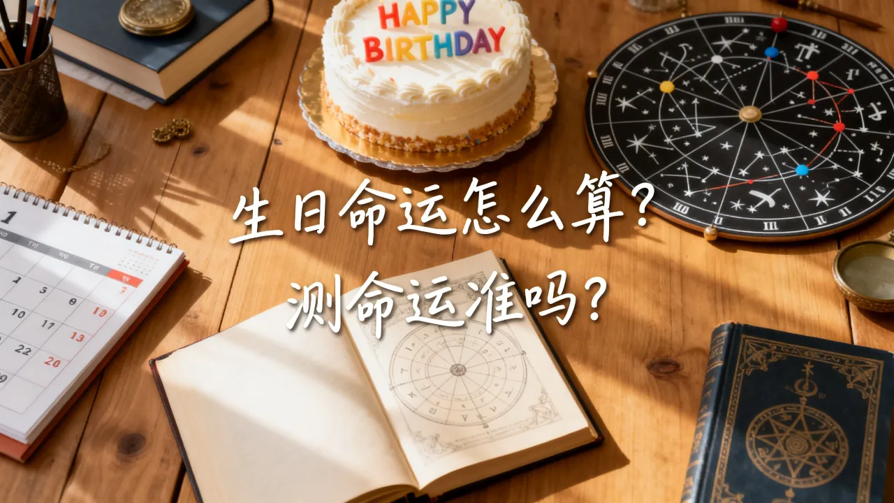 生日对应的命运到底怎么算，生日测命运准不准？