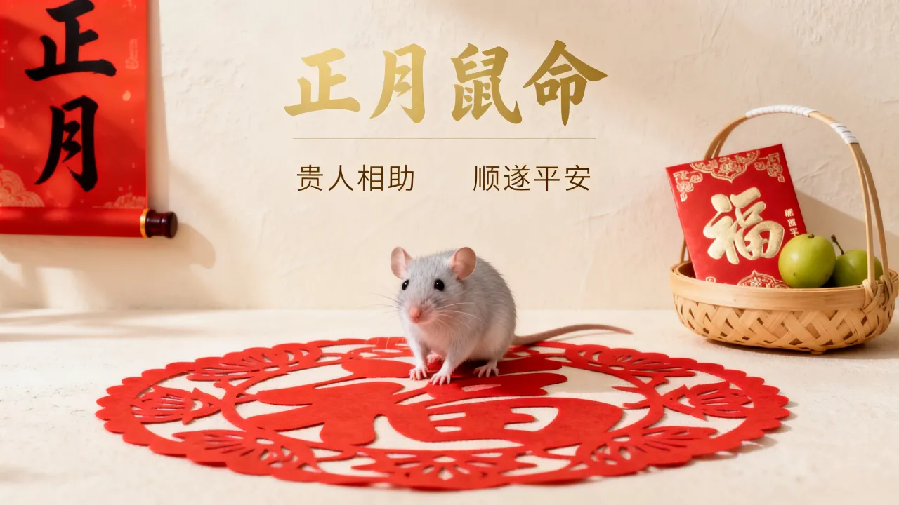 属鼠阴历正月出生什么命？农历正月属鼠的人命运如何