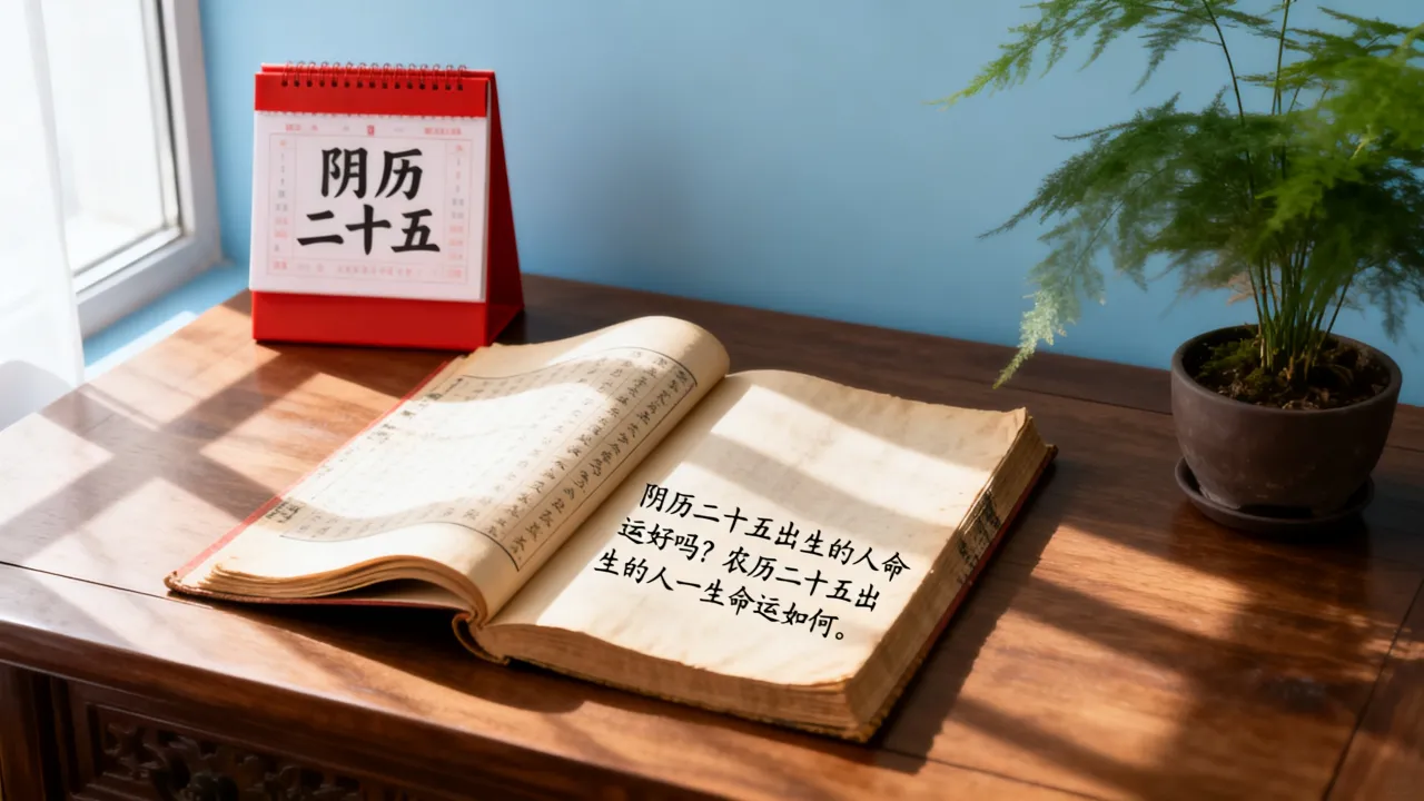 阴历二十五出生的人命运好吗?农历二十五出生的人一生命运如何 阴历二十五出生的人命运好吗?农历二十五出生的人一生命运如何