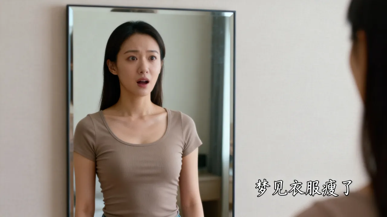 梦见衣服瘦了是好事还是坏事，有什么预兆？