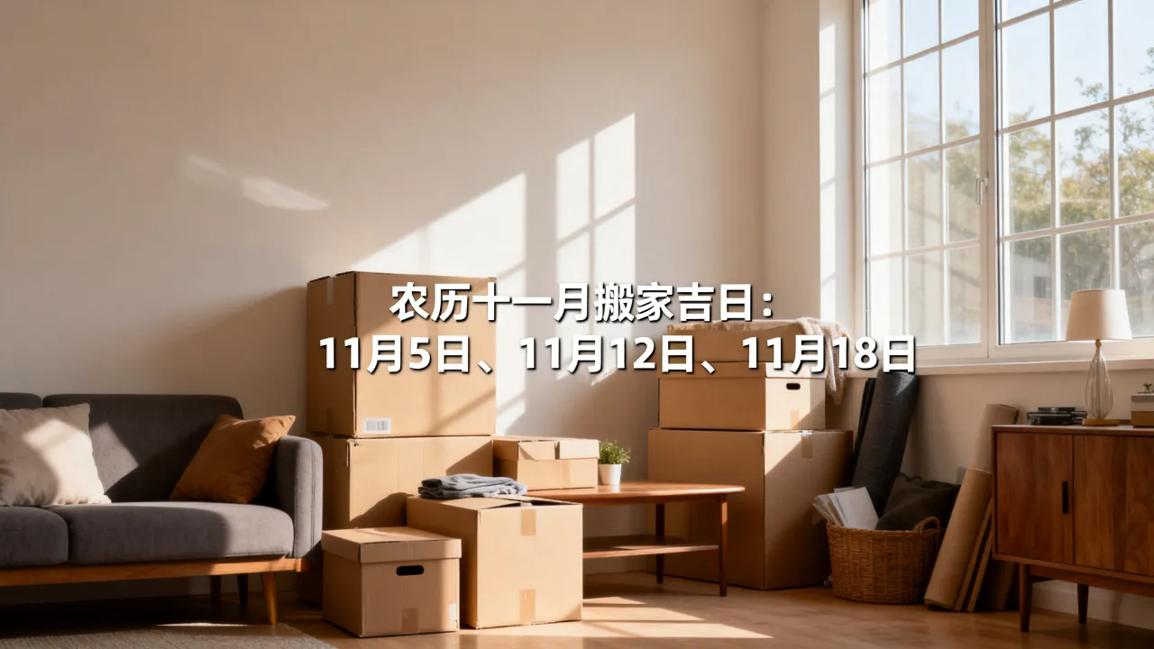 阴历11月几搬家好?农历十一月搬家黄道吉日有哪些 阴历11月几搬家好?农历十一月搬家黄道吉日有哪些