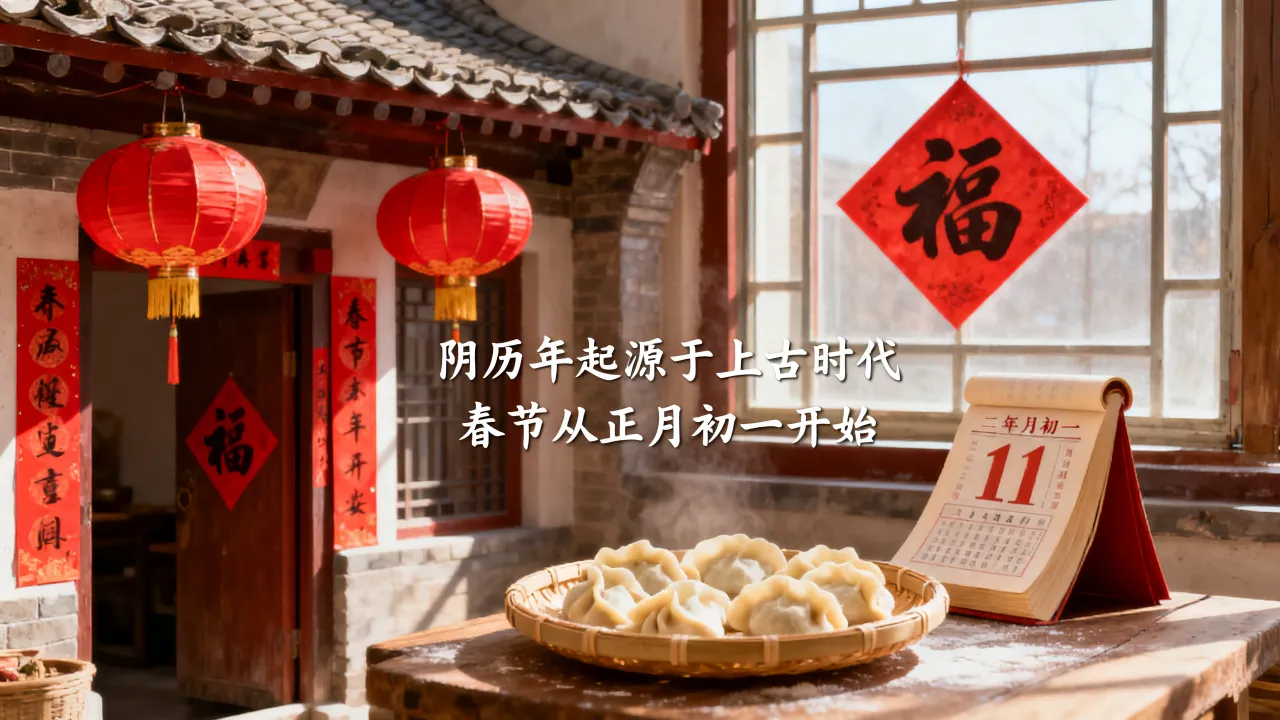 阴历年的来历是什么?阴历年是从哪天开始的呢 阴历年的来历是什么?阴历年是从哪天开始的呢