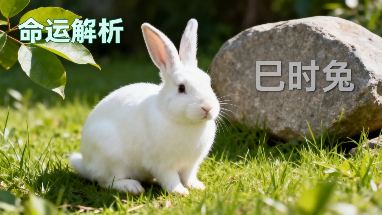 巳时兔命运如何，巳时出生的兔命运好不好？