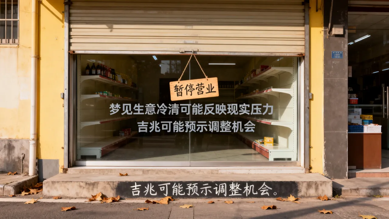 梦见生意冷清是凶兆还是吉兆,梦到生意不好有什么预兆? 梦见生意冷清是凶兆还是吉兆,梦到生意不好有什么预兆?