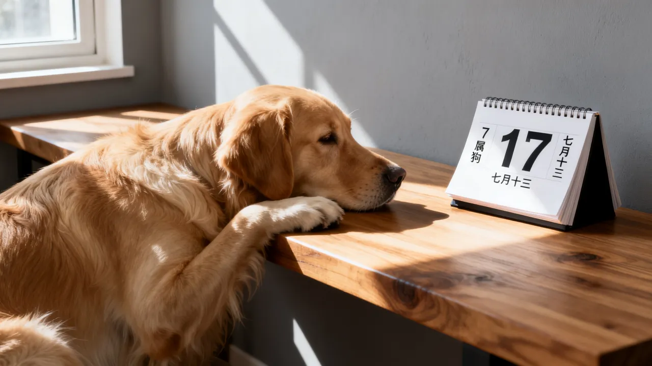 属狗的7月17日出生的好不好，属狗七月十三农历命运如何