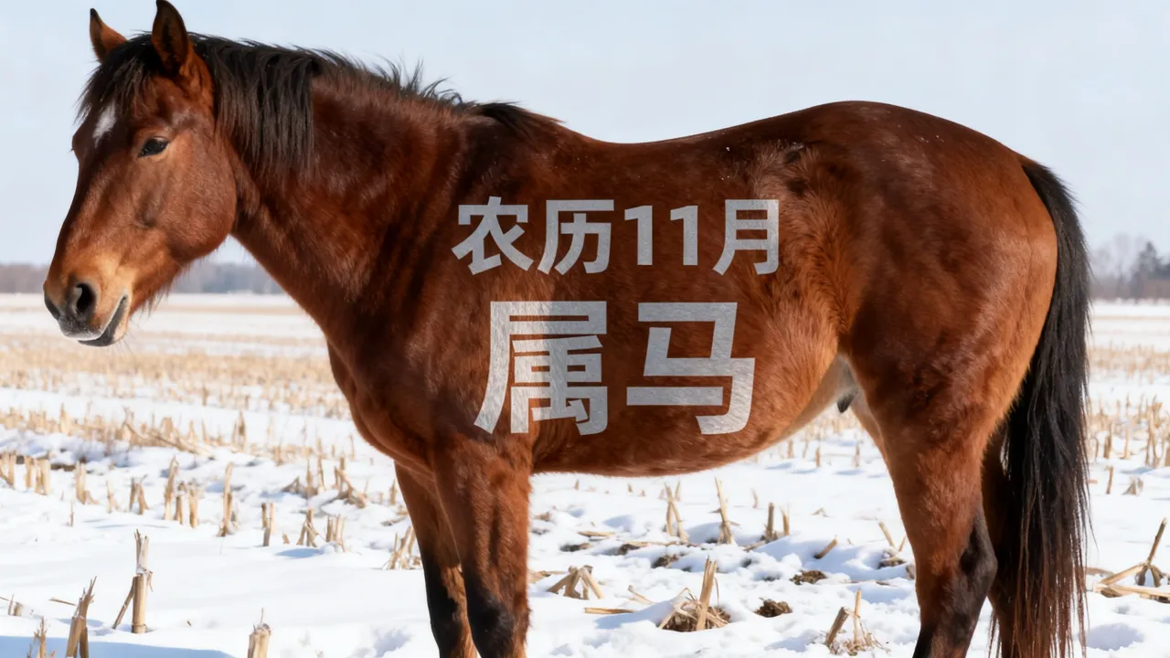 农历11月属马不好吗，农历11月的马命运如何