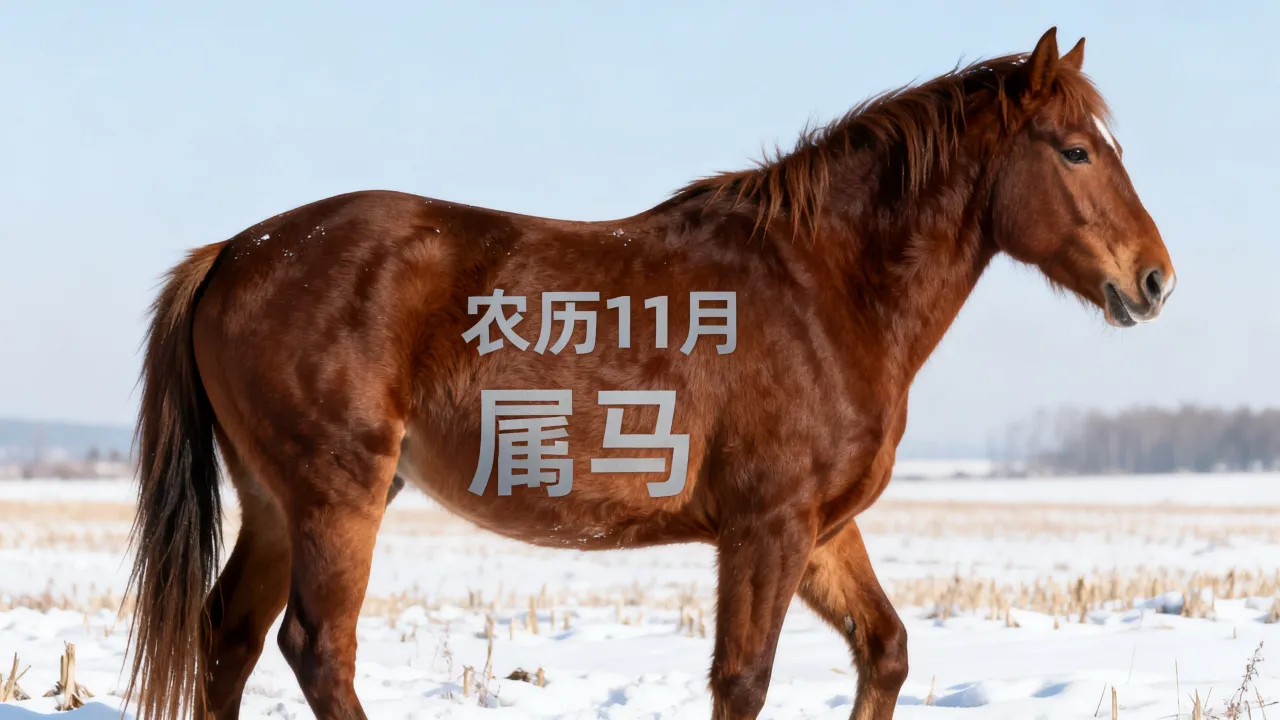 农历11月属马不好吗，农历11月的马命运如何