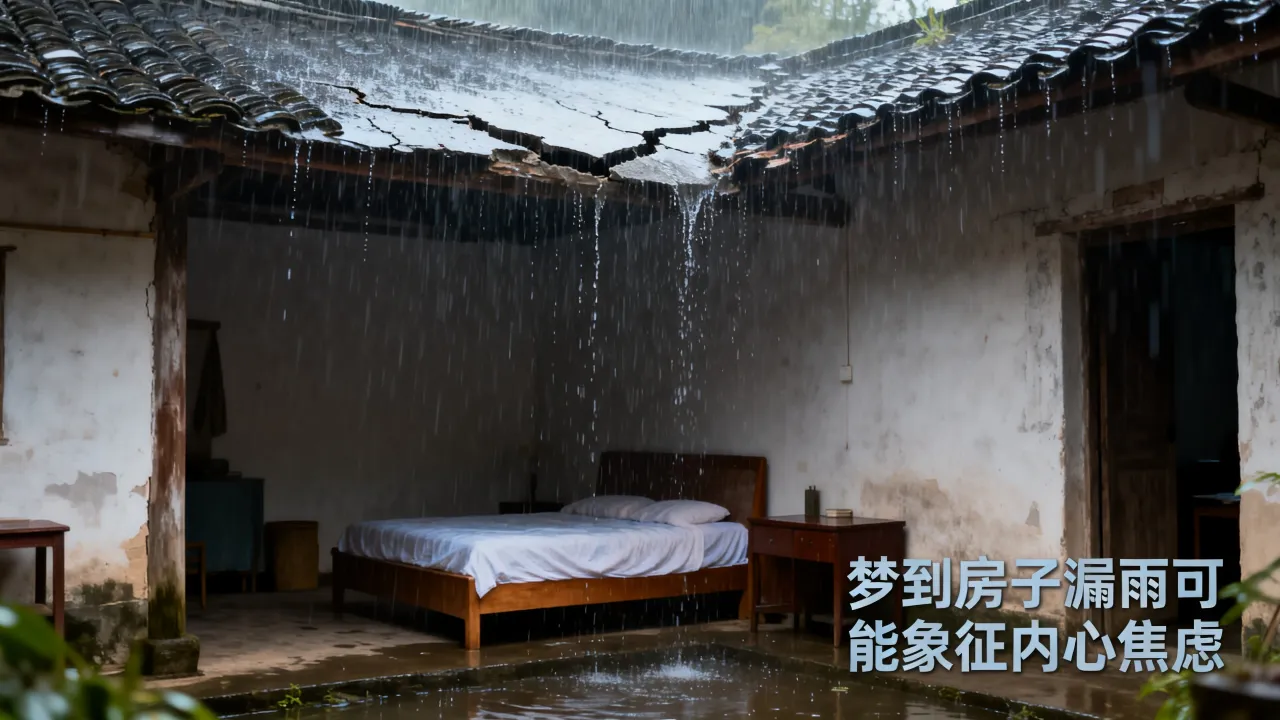 梦到下大雨房子漏雨有什么预兆,做梦房子漏雨是凶兆吗 梦到下大雨房子漏雨有什么预兆,做梦房子漏雨是凶兆吗