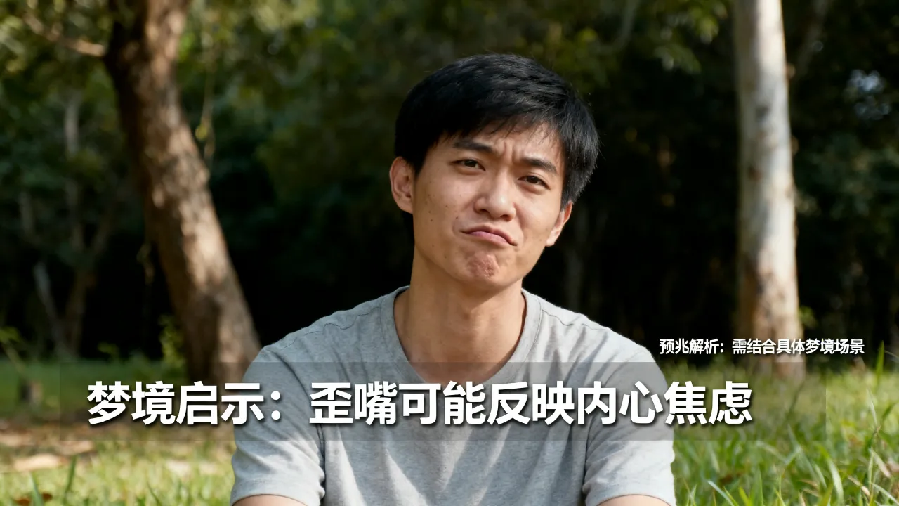 梦到歪嘴是什么启示,梦到歪嘴有什么预兆与寓意 梦到歪嘴是什么启示,梦到歪嘴有什么预兆与寓意