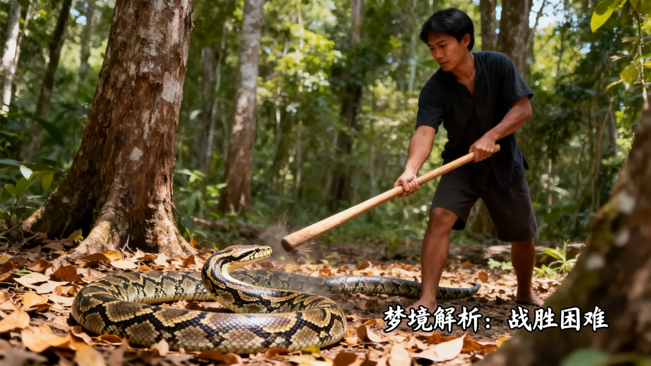 梦到了打死蟒蛇是不是好的征兆呢？梦见打死蟒蛇是吉是凶