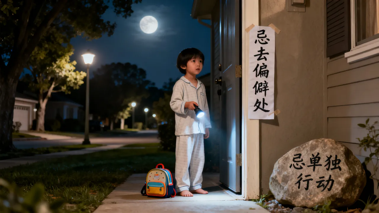 阴历七月小孩晚上能出门吗，农历七月小孩晚上出门禁忌