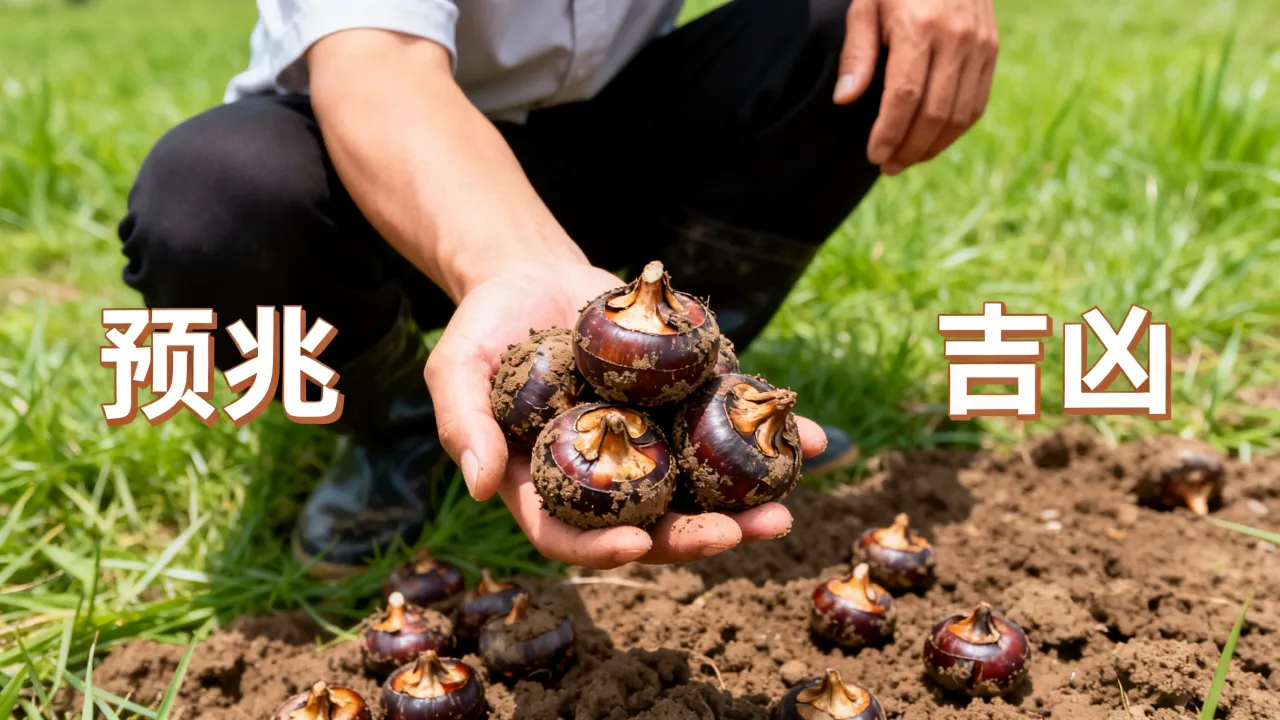 梦到捡马蹄是什么预兆，梦见捡马蹄的吉凶预示