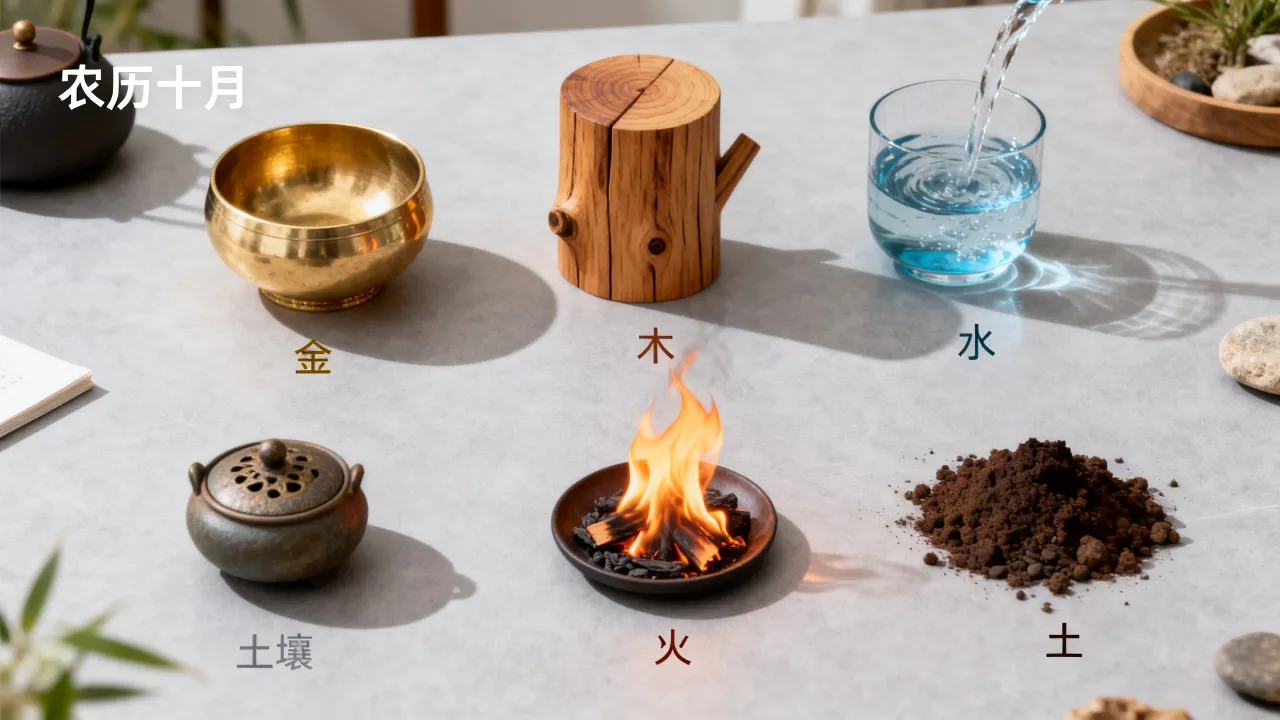 农历十月属金木水火吗,农历十月五行属性是什么 农历十月属金木水火吗,农历十月五行属性是什么