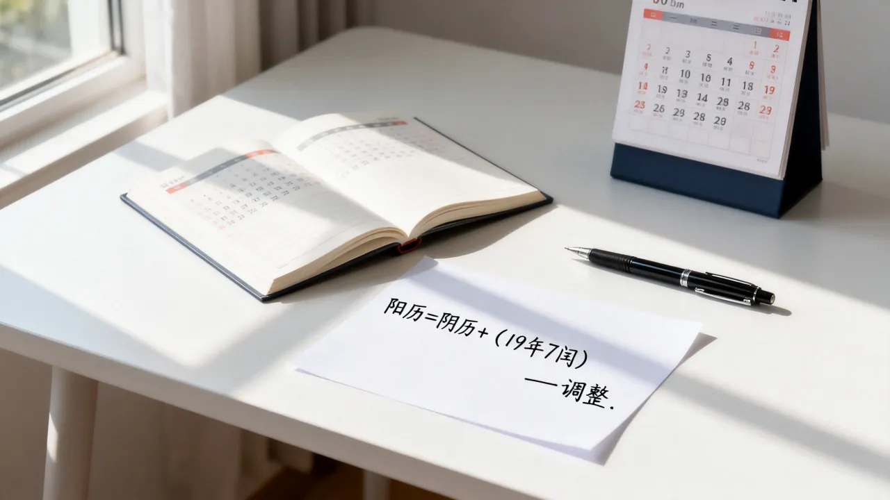 怎么算阳历和阴历，阳历阴历怎么换算公式是什么