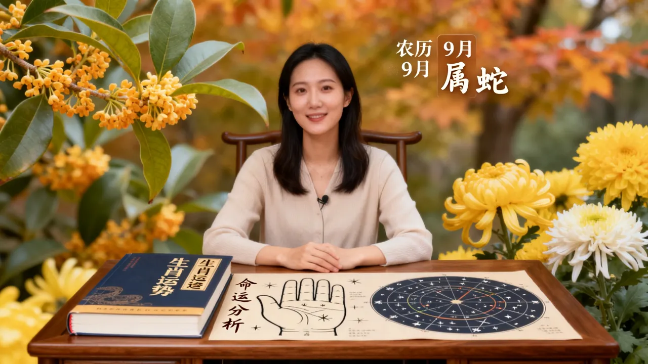 农历9月属蛇女命运如何，属蛇女农历9月出生好不好？