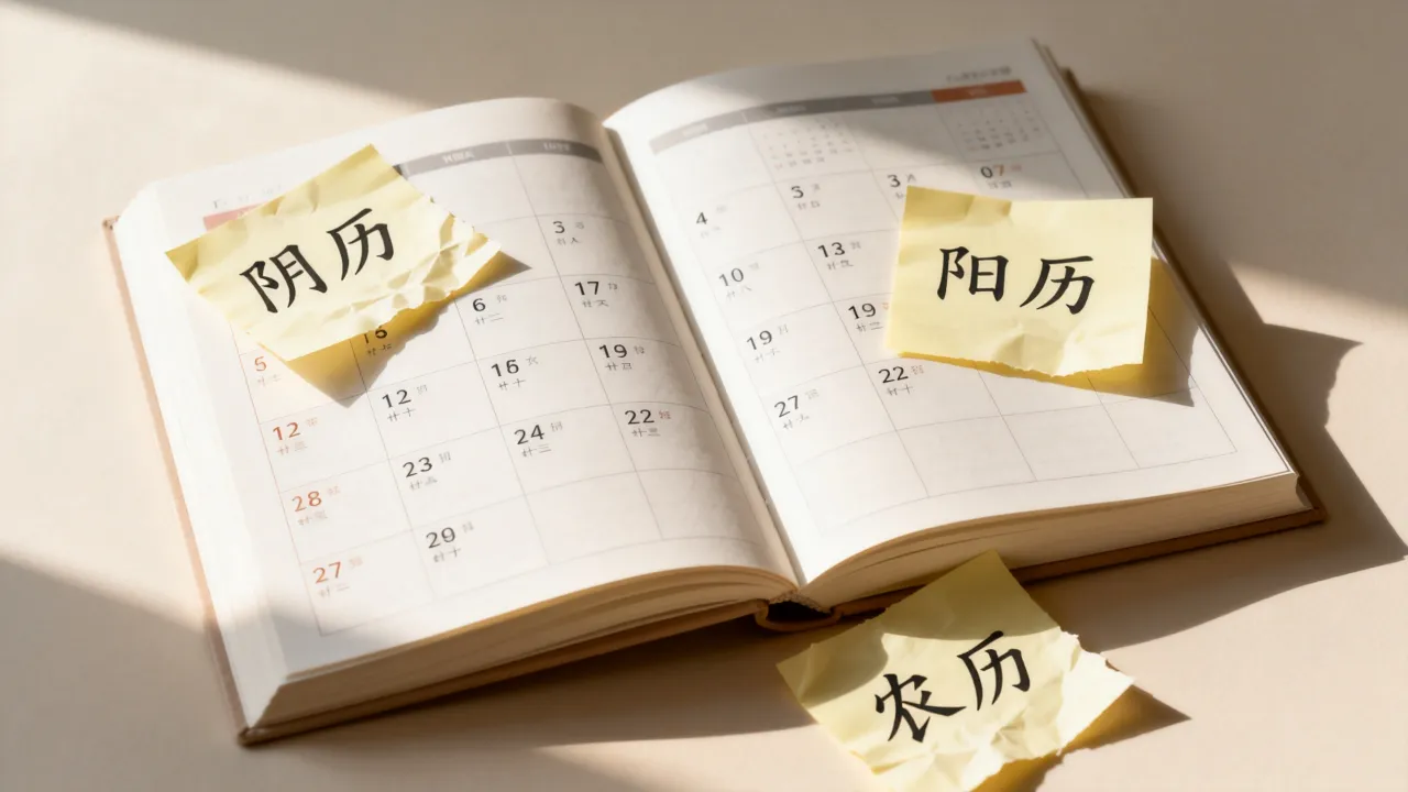 月历是阴历还是阳历,月历和农历是一回事吗 月历是阴历还是阳历,月历和农历是一回事吗