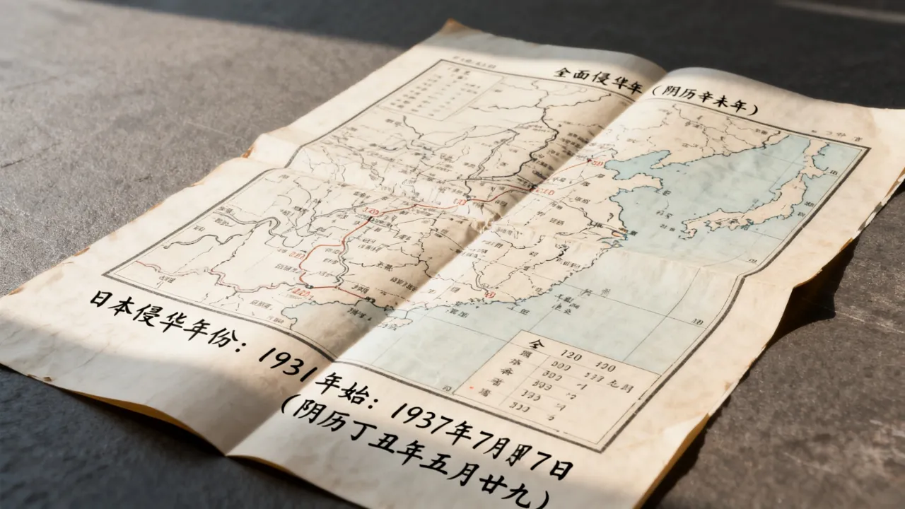 日本侵华年份是阴历哪一年,日本全面侵华开始于阴历几月几日 日本侵华年份是阴历哪一年,日本全面侵华开始于阴历几月几日