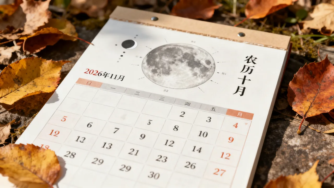 11月阴历什么月,2026年11月农历几月几日 11月阴历什么月,2026年11月农历几月几日