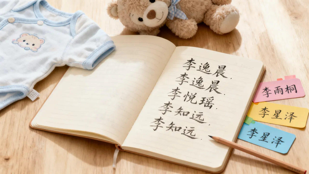 宝宝起名李生什么好听，李姓宝宝取名大全及寓意好的名字