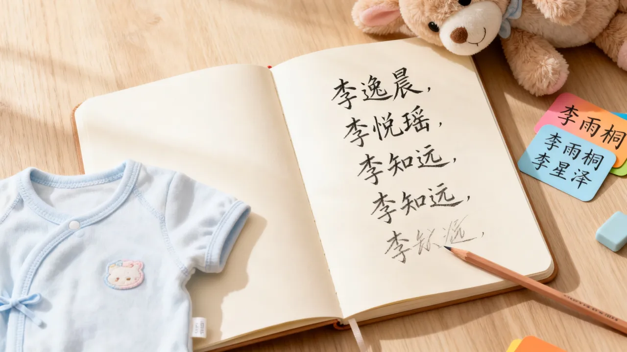宝宝起名李生什么好听，李姓宝宝取名大全及寓意好的名字