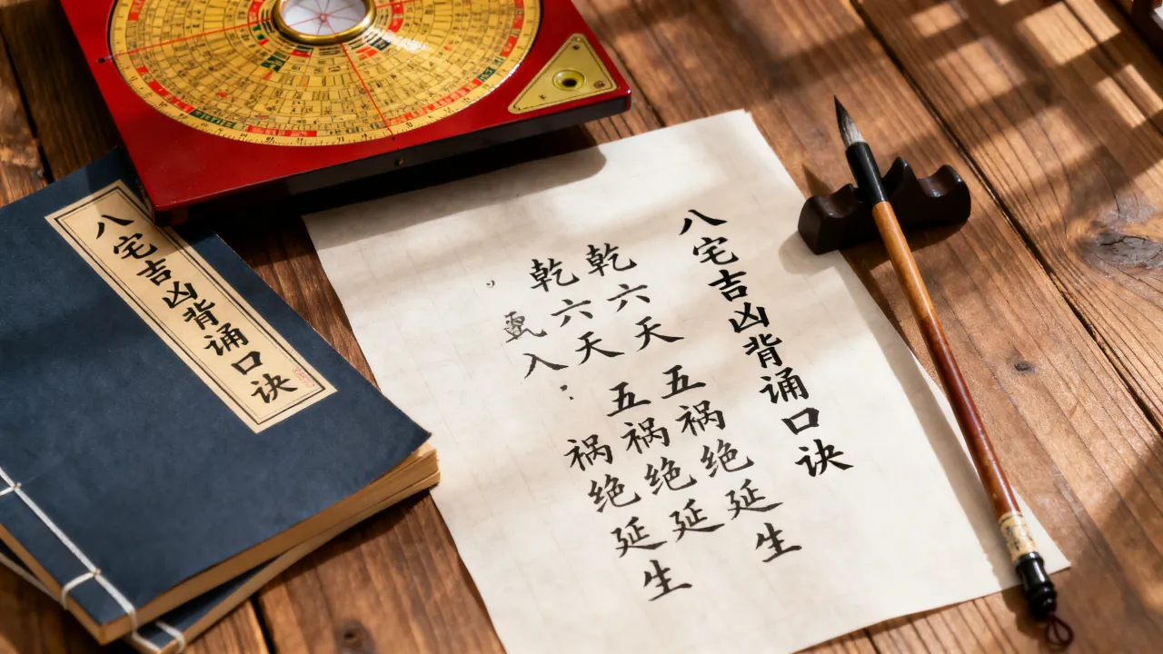 八宅吉凶怎么背,八宅吉凶背诵口诀是什么 八宅吉凶怎么背,八宅吉凶背诵口诀是什么