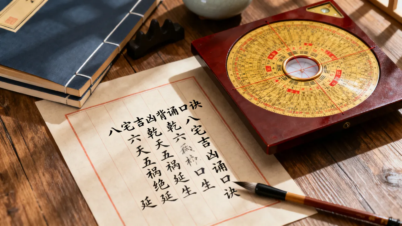 八宅吉凶怎么背,八宅吉凶背诵口诀是什么 八宅吉凶怎么背,八宅吉凶背诵口诀是什么