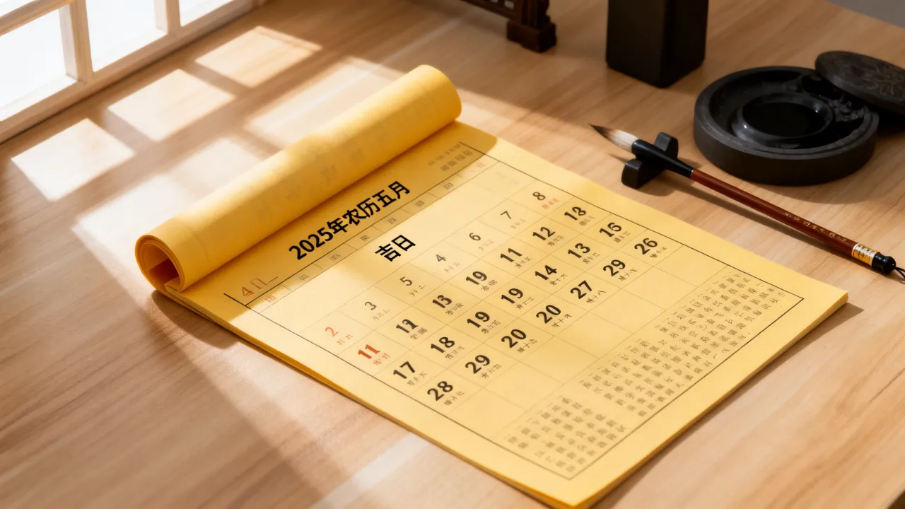 阴历5月吉日有哪些?2025年农历五月黄道吉日一览表 阴历5月吉日有哪些?2025年农历五月黄道吉日一览表