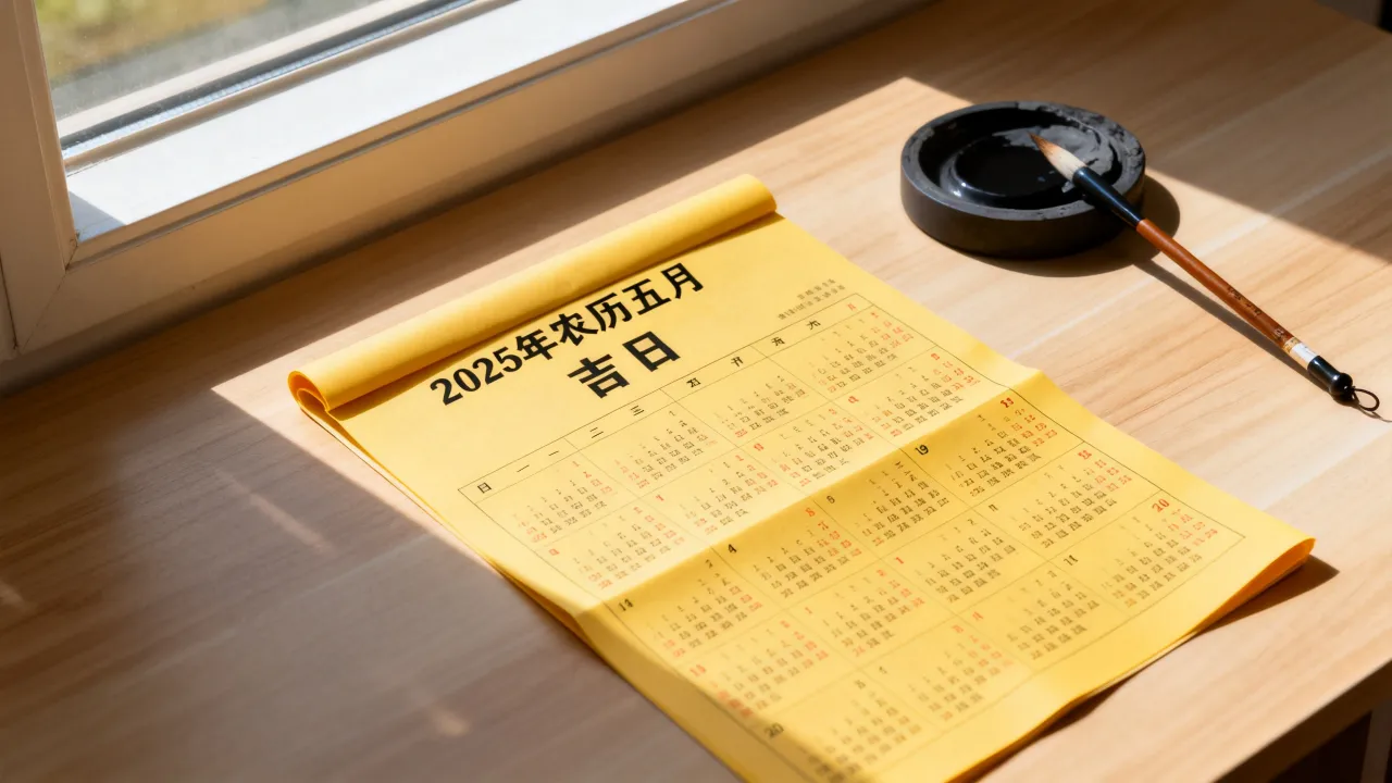 阴历5月吉日有哪些?2025年农历五月黄道吉日一览表 阴历5月吉日有哪些?2025年农历五月黄道吉日一览表