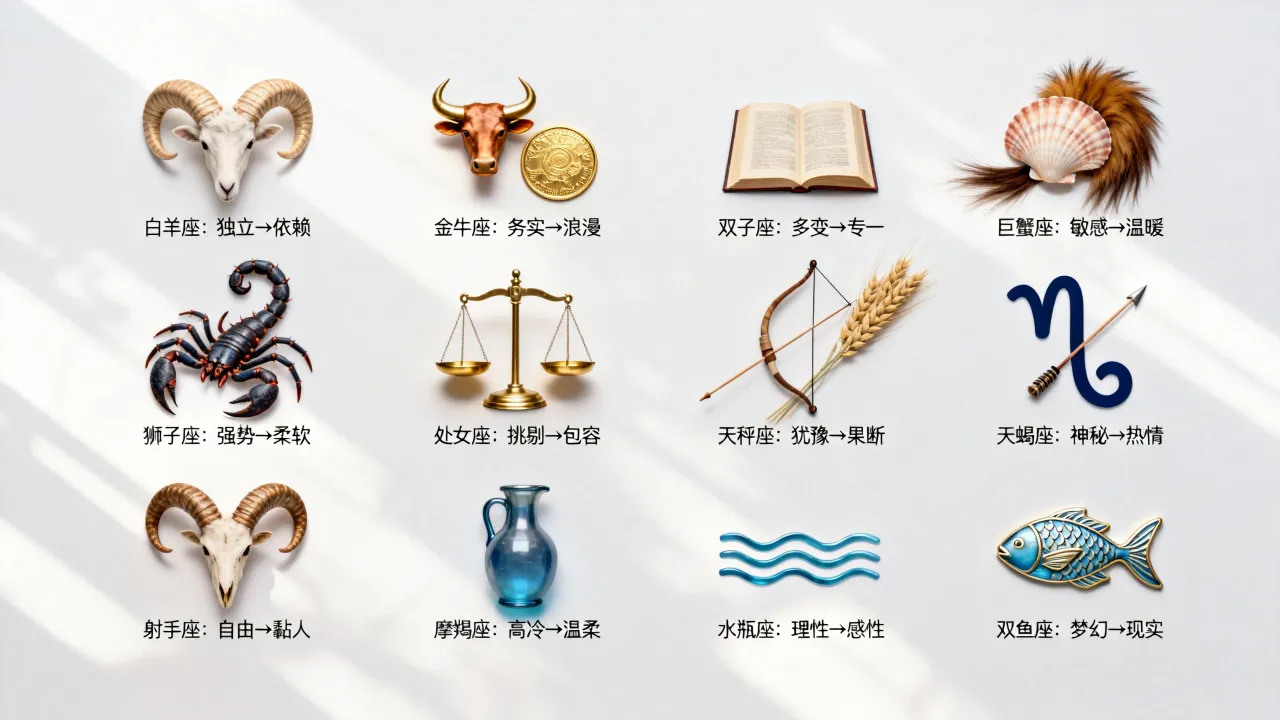 十二星座的真实面目是什么,为什么恋爱前后反差这么大,十二星座真实性格揭秘 十二星座的真实面目是什么,为什么恋爱前后反差这么大,十二星座真实性格揭秘