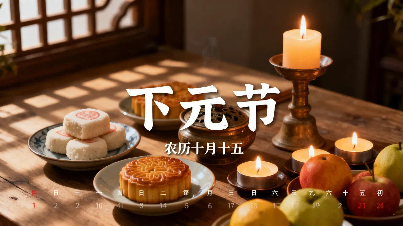 阴历10月15日是什么节日?农历十月十五下元节是几月几号 阴历10月15日是什么节日?农历十月十五下元节是几月几号