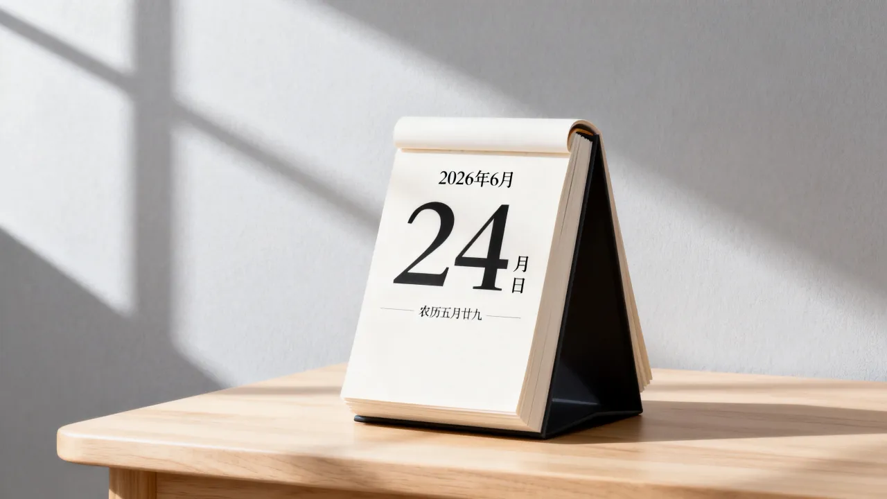 6月24日的阴历是多少,2026年6月24日农历是几月几号 6月24日的阴历是多少,2026年6月24日农历是几月几号