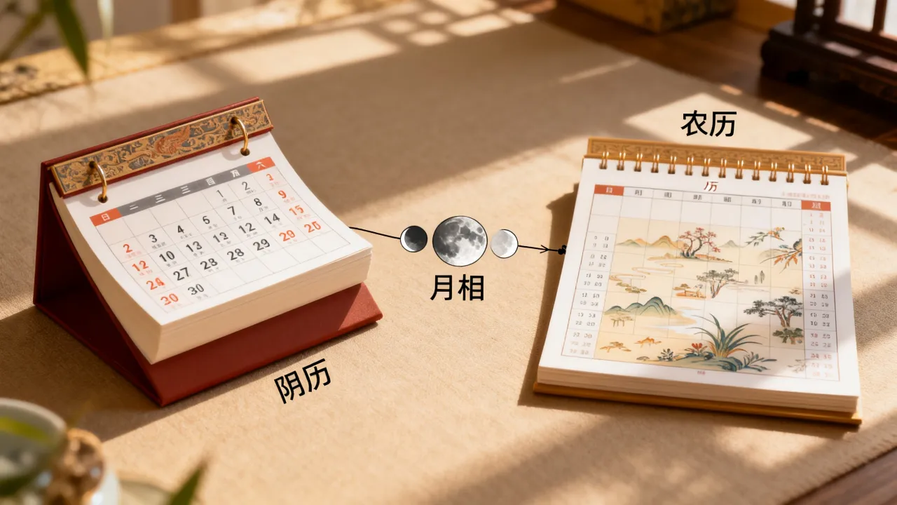 阴历就是农历么,为什么说阴历和农历不是一回事有什么区别 阴历就是农历么,为什么说阴历和农历不是一回事有什么区别