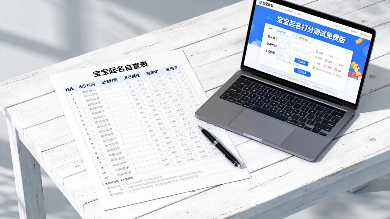 宝宝起名自查表怎么写,宝宝起名打分测试免费版怎么用 宝宝起名自查表怎么写,宝宝起名打分测试免费版怎么用