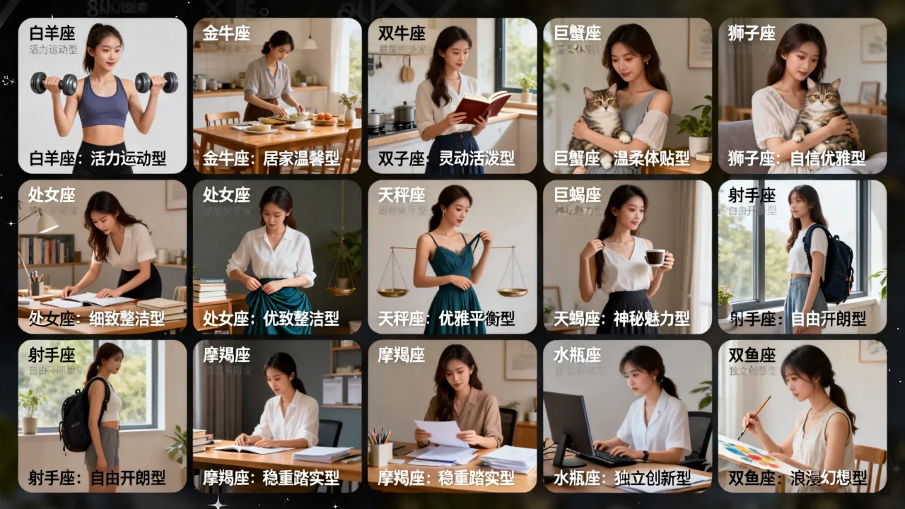 十二星座理想女生是谁?十二星座男心中的完美女友标准,你知道多少? 十二星座理想女生是谁?十二星座男心中的完美女友标准,你知道多少?