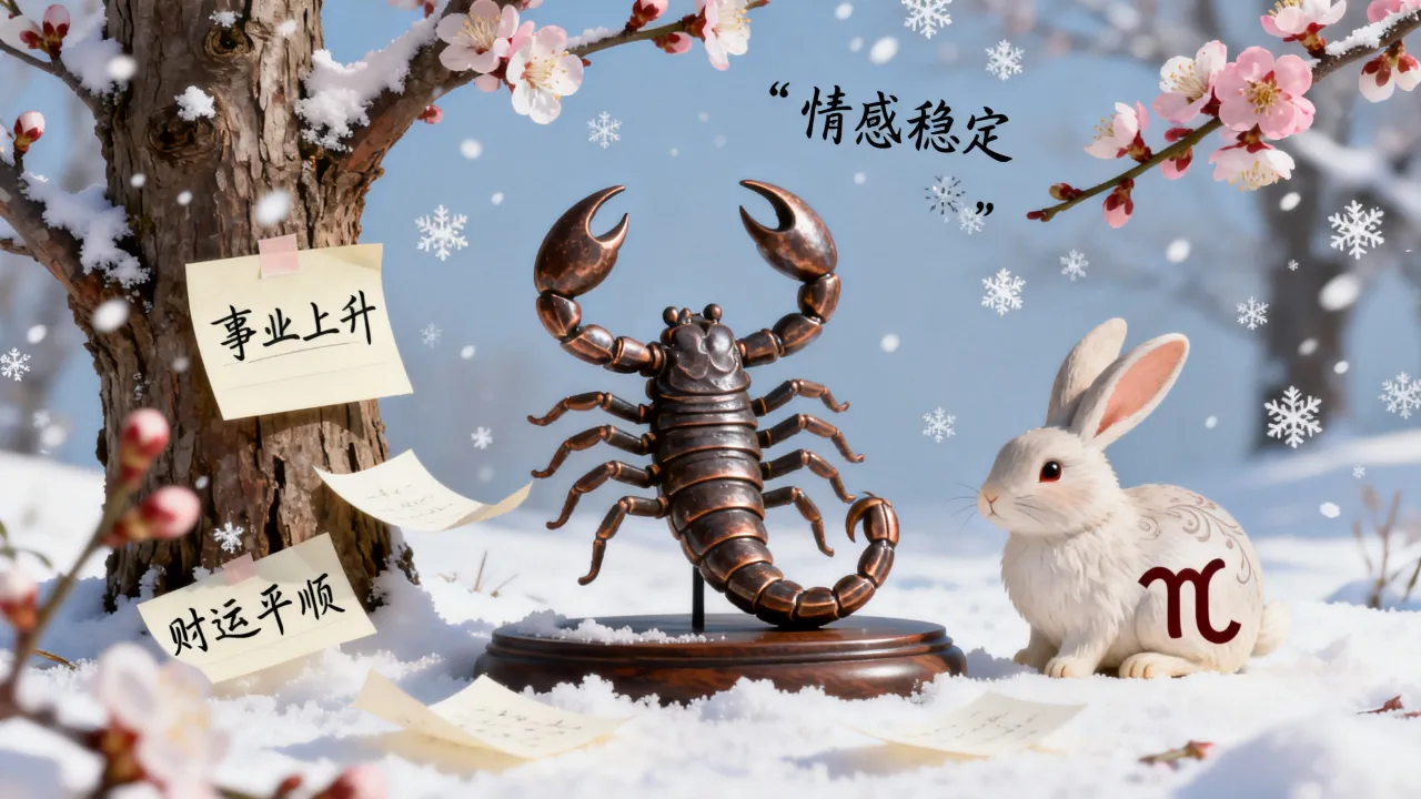 属兔天蝎座2026年农历十二月运势如何，属兔天蝎座2026年运势