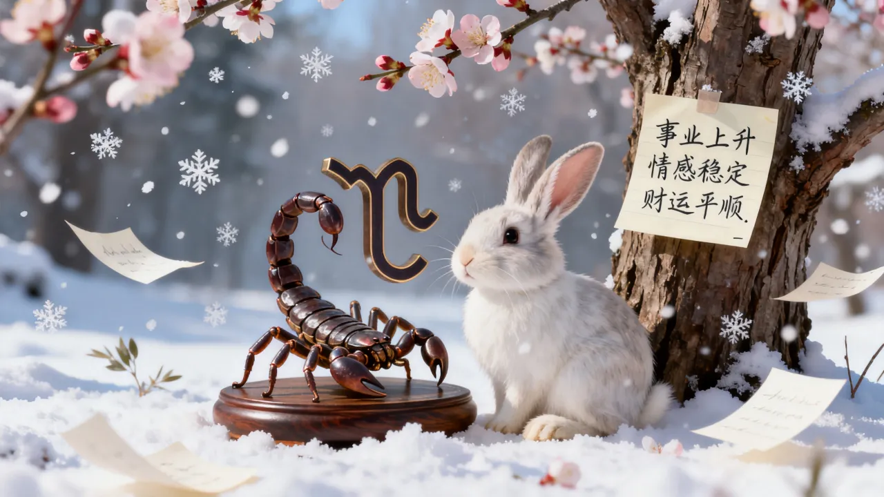 属兔天蝎座2026年农历十二月运势如何，属兔天蝎座2026年运势