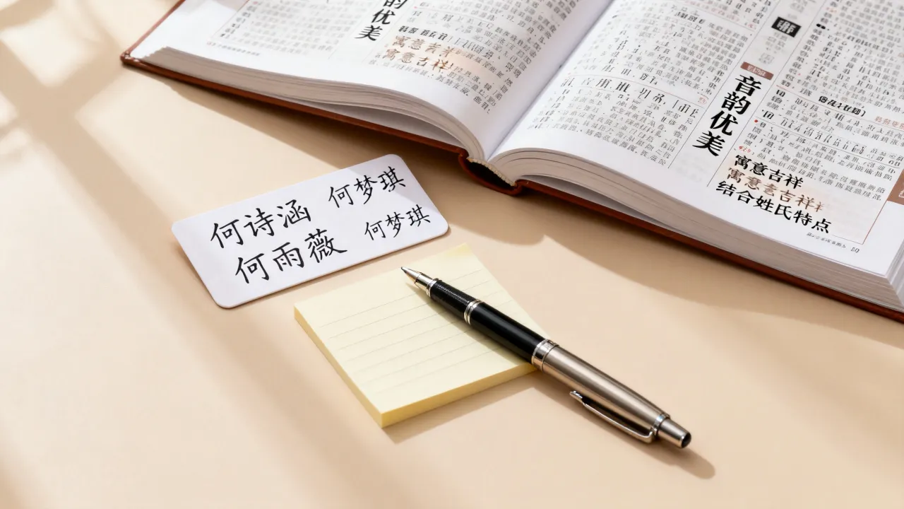 何姓宝宝怎么起名女孩，何姓女孩起名好听方法有哪些