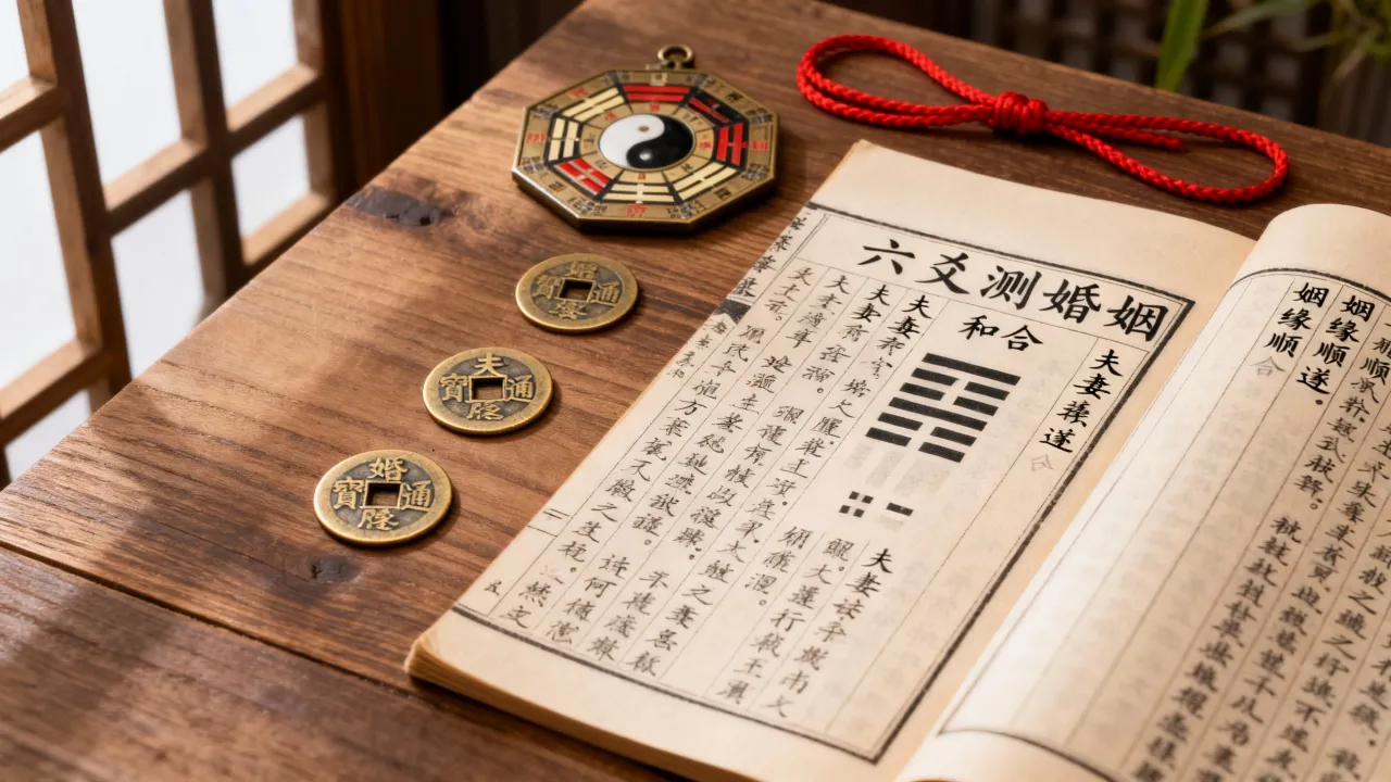 六爻测婚姻怎么算吉凶，六爻预测婚姻断卦技巧详解