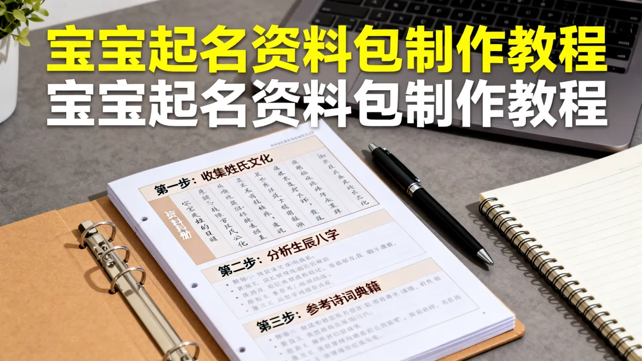 宝宝起名资料包怎么写?起名资料包制作教程大全, 宝宝起名资料包怎么写?起名资料包制作教程大全,